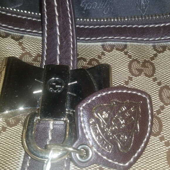 Authentic Gucci Crystal Monogram Duchessa - Picture 6 of 6
